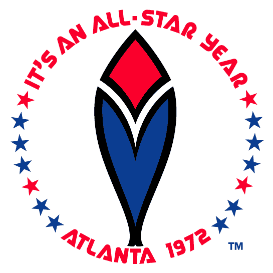 MLB All-Star Game 1972 Primary Logo DIY iron on transfer (heat transfer)